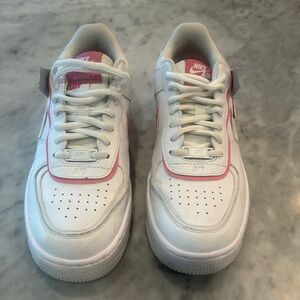 Nike Airforce 1 pink detail size 8